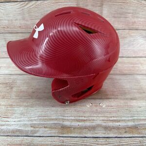 Under Armour Converge UABH2 100 Batting Helmet Red Adult OSFA Baseball Softball